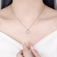 Necklace and Moonstone Jewelry Set