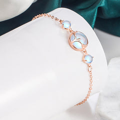 Necklace and Moonstone Jewelry Set