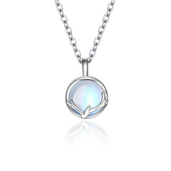 Necklace and Moonstone Jewelry Set
