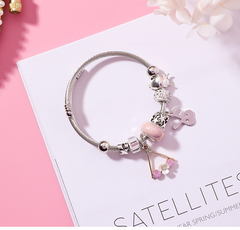 Beaded Bracelet, Crystal Bangle, Geometric Bracelet