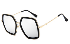 Sunglasses with Oversized Colorful Frames