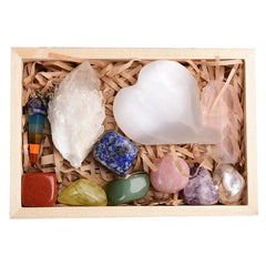Amethyst Crystal Healing Gift Box