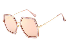 Sunglasses with Oversized Colorful Frames