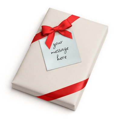 Gift Wrap with Personalized Message