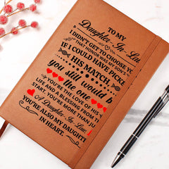 To My Daughter-in-Law Leather Journal