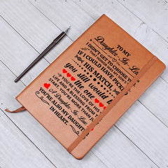 To My Daughter-in-Law Leather Journal