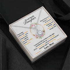 To My Lovely Daughter - Eternal Hope Necklace