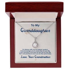 To My Granddaughter Always With You - Eternal Hope Necklace