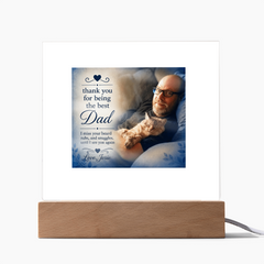 Personalized acrylic plaque