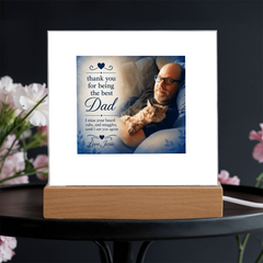 Personalized acrylic plaque