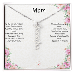 Personalized Necklace for Mom