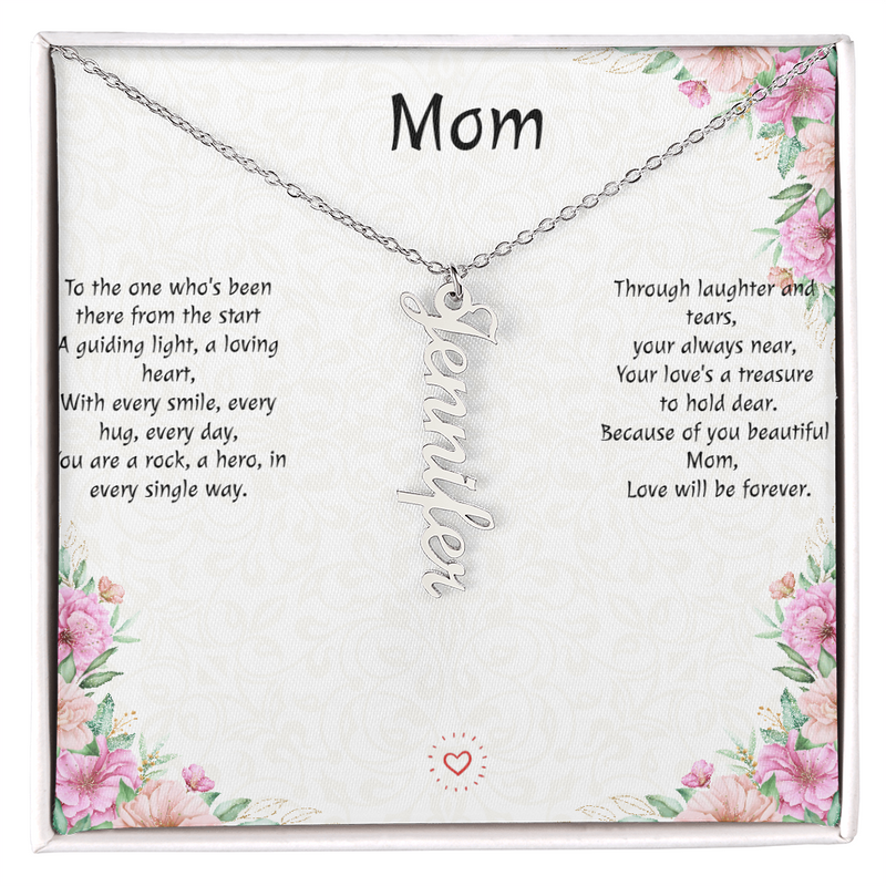 Personalized Necklace for Mom