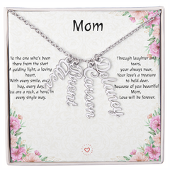 Personalized Necklace for Mom