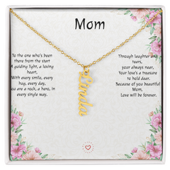 Personalized Necklace for Mom