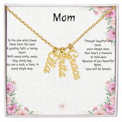 Personalized Necklace for Mom