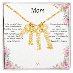 Personalized Necklace for Mom