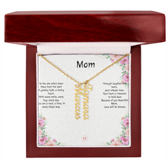 Personalized Necklace for Mom
