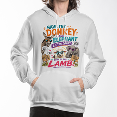 Turn To The Lamb Shades Hoodie