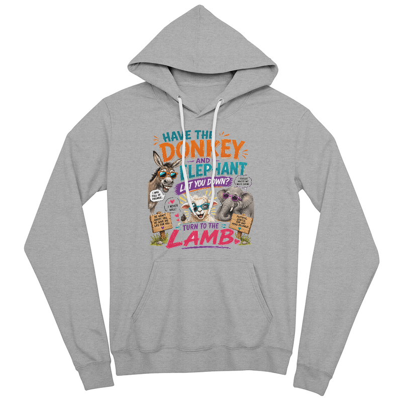 Turn To The Lamb Shades Hoodie