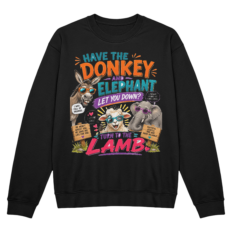 Turn To The Lamb Shades Sweatshirt