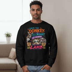 Turn To The Lamb Shades Sweatshirt