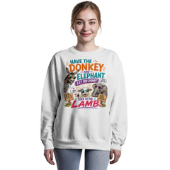 Turn To The Lamb Shades Sweatshirt