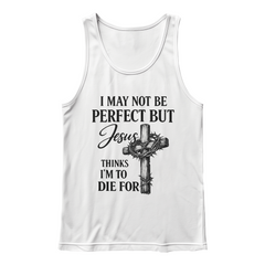 I May Not Be Perfect Cross Tank
