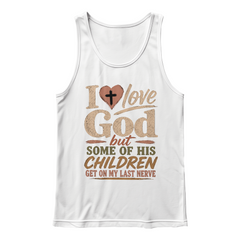 I Love God Heart Tank