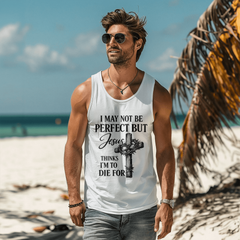 I May Not Be Perfect Cross Tank