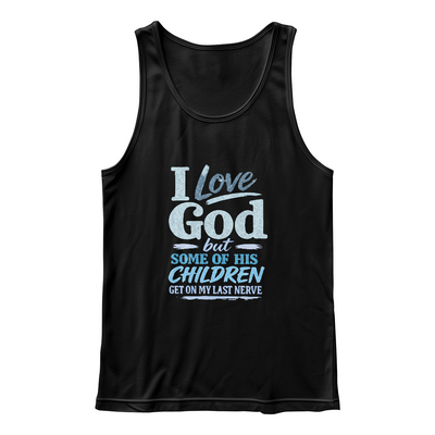 I Love God Aqua Tank