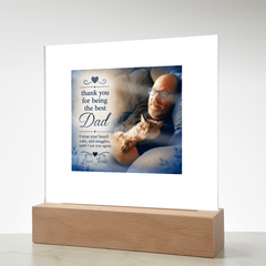 Personalized acrylic plaque