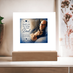 Personalized acrylic plaque