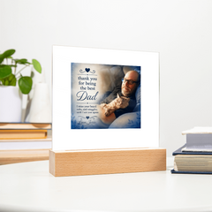 Personalized acrylic plaque