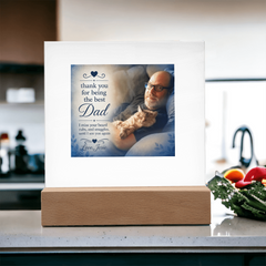 Personalized acrylic plaque