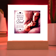 Personalized acrylic plaque