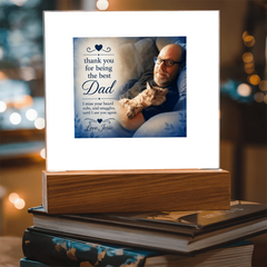 Personalized acrylic plaque