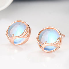 Necklace and Moonstone Jewelry Set