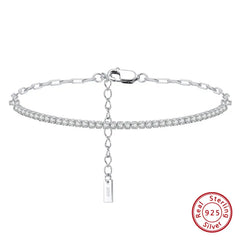 Elegant Sterling Silver Bracelet