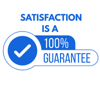 Image of We believe in 100% satisfaction 100% of the time. Contact us if you're not happy.